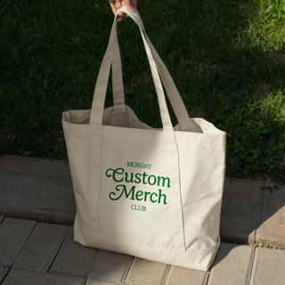 Boxy Canvas Tote