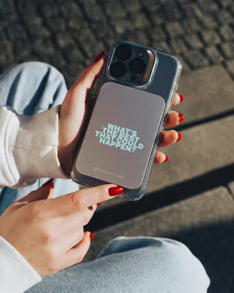 Magnetic 3000mAh Wireless Powerbank
