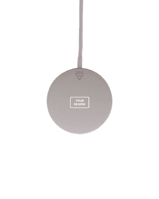 Cargador Inalámbrico de Aluminio
