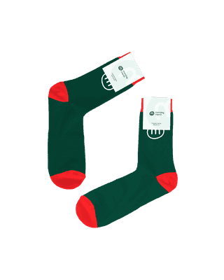 Maßgeschneiderte Socken – Weihnachten