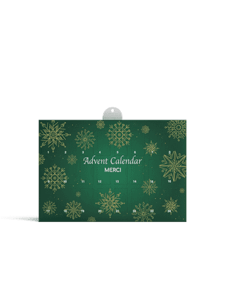 Premium Geschenk-Adventskalender mit Merci Petits