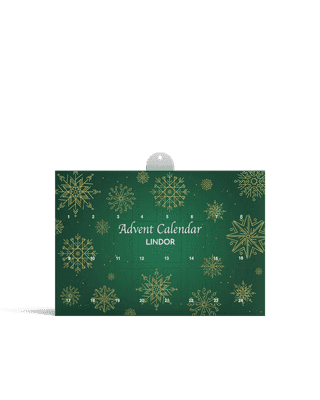 Premium Geschenk-Adventskalender mit Lindor Praliné