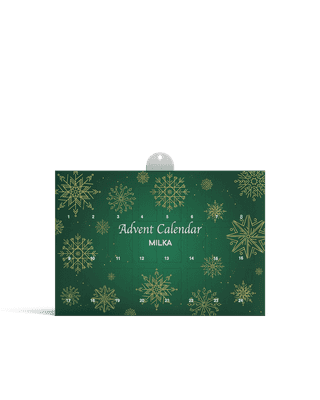 Premium Geschenk-Adventskalender mit Milka Favoriten Mix