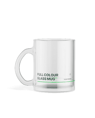 Full Colour Glass Mug - Christmas
