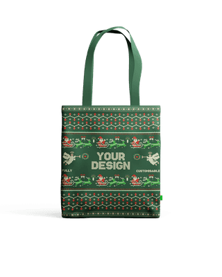 Bolsa tote personalizada - Navidad