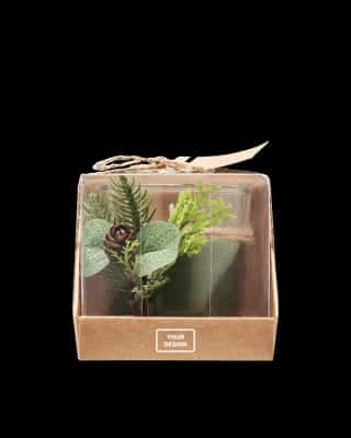 Portacandele natalizio