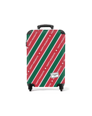 Full Colour Suitcase - Christmas