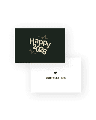 Tarjeta - Año Nuevo