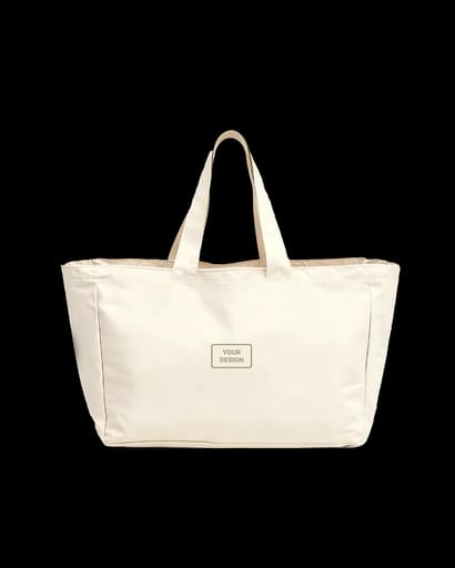 Oversized Soft Canvas Tote