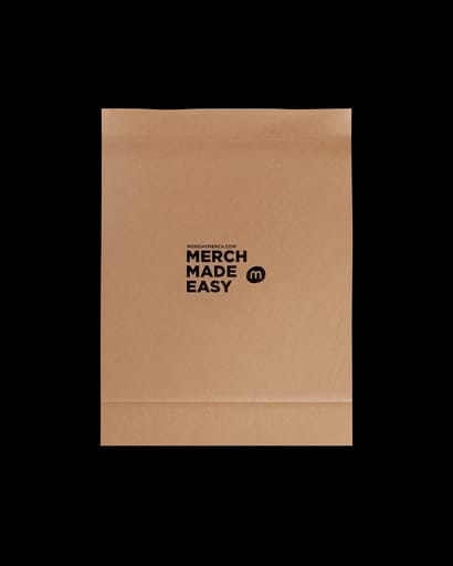 Gestempelde Kraft verzendzak