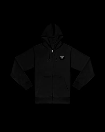 Sudadera con capucha con cremallera premium