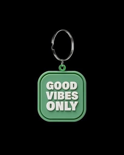 Soft Rubber Keychain